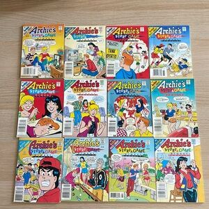 Archie Comics - 12 Archie’s Story & Game Digests